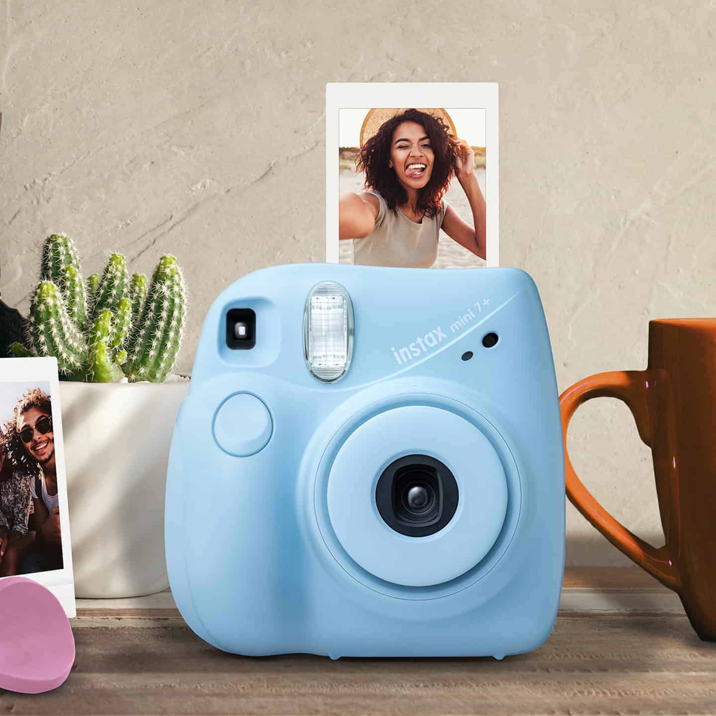 Mini 7 Plus Instant Camera  instax by Fujifilm Photography