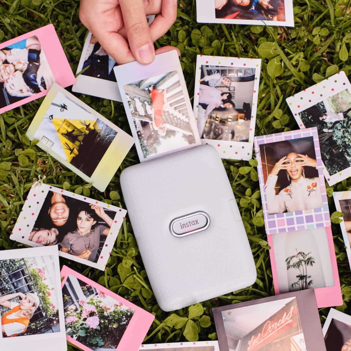 Imprimante photo portable Instax Mini Link Ash – Blanc – Virgin