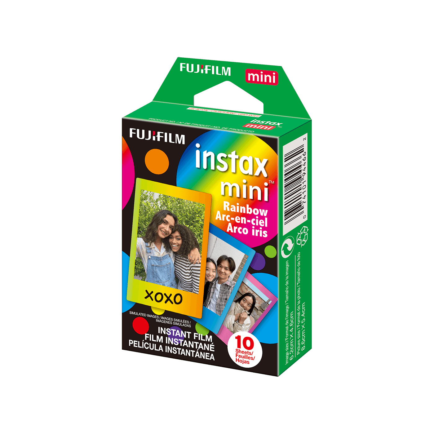 Instant Camera Film - Instax MINI Rainbow Film