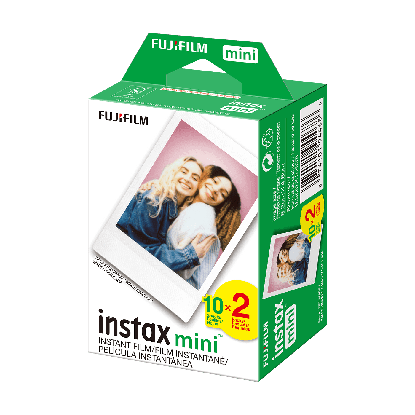 Instant Camera Film Mini, Square Wide Instant