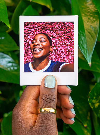 instax™ SQUARE Sunset Instant Film Warm Glow Prints